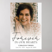 För evigt i vår minnesfotobakgrund