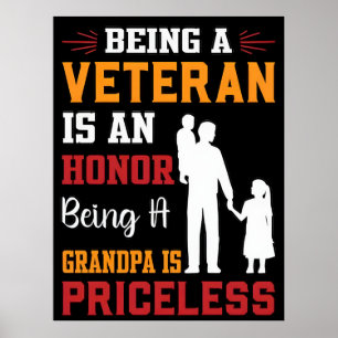 För evigt i vår skuldsatt - Lycklig veteranernas d Poster
