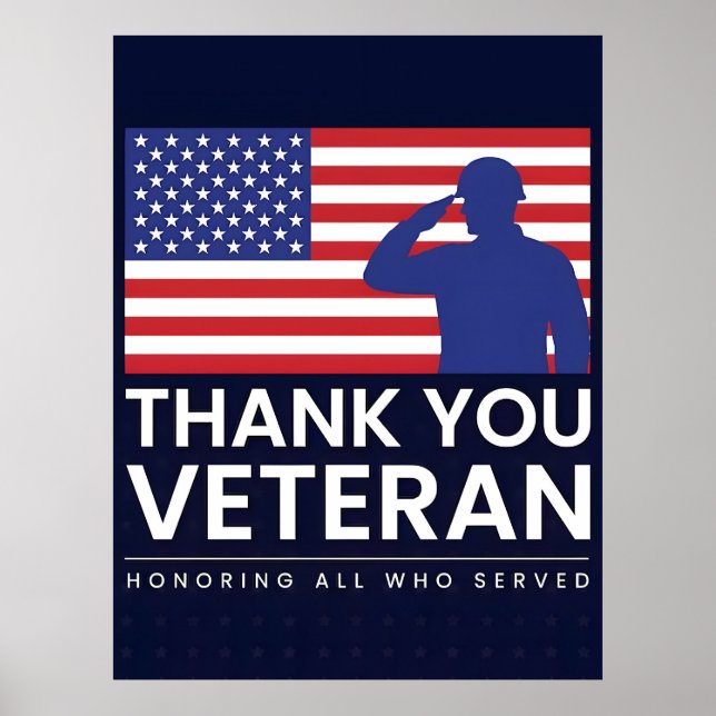 För evigt i vår skuldsatt - Lycklig veteranernas d Poster (Framsidan)