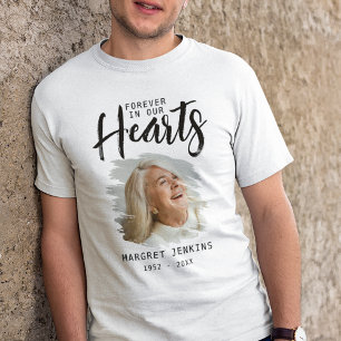 För evigt i våra hjärtan Bortskämd fotoeffekt T Shirt
