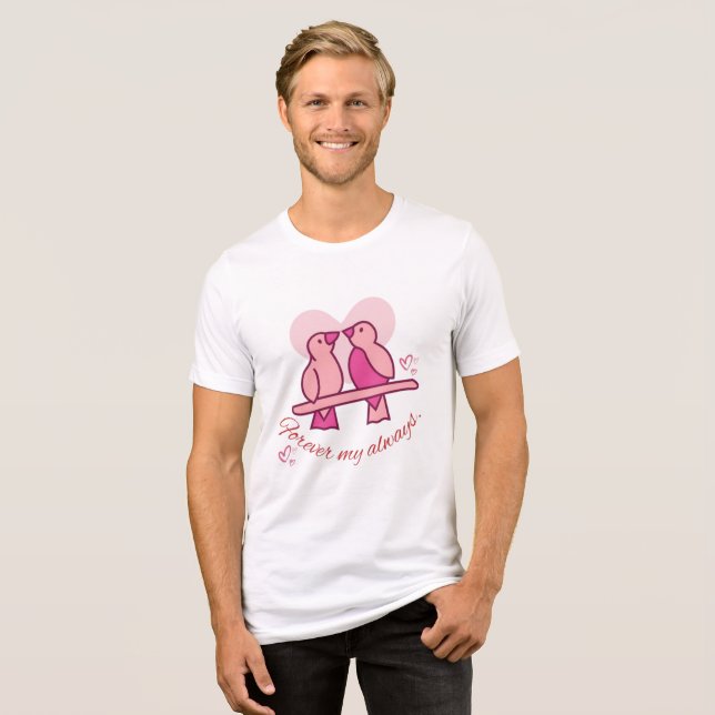 För evigt min alltid t shirt (Framsida Full)