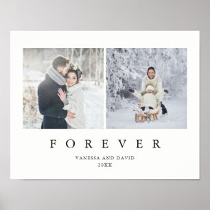 För evigt   Minimalistfoto för Snyggt 2 Poster