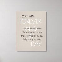 För evigt och A Day Dikt (skriven av mig)