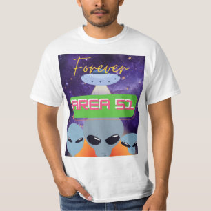 för evigt område 51 t shirt