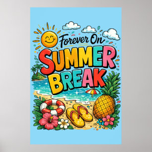 För Evigt På Sommarlov Poster