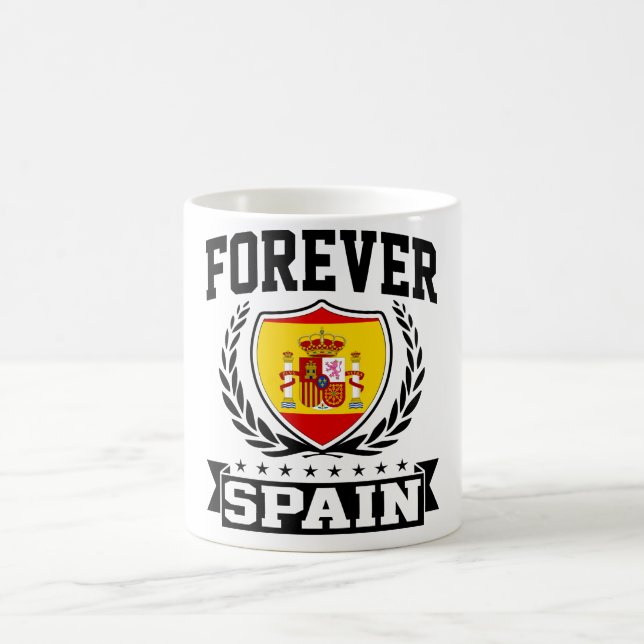 För evigt Spanien Kaffemugg (Center)