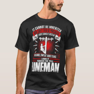 För evigt titellinjearbetaretshirten t shirt