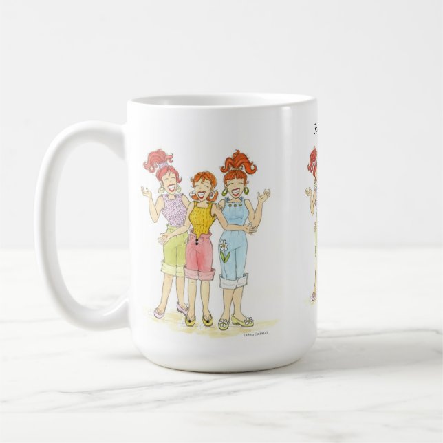 För evigt vänner kaffemugg (Vänster)