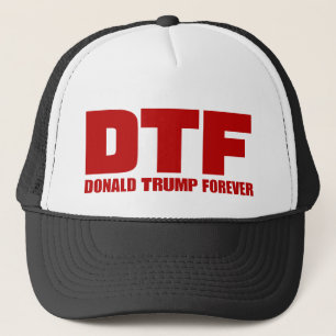 För evigthattar för DTF Donald Trump Keps