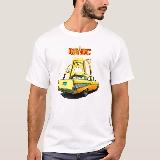 För evigtklassiker 57 tee shirt (Framsida)