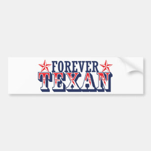 För evigtTexan Bildekal