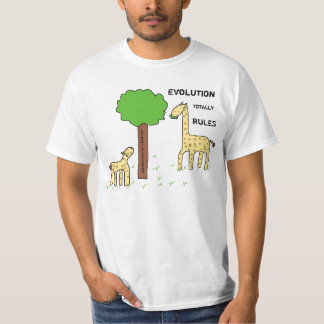 För evolution regler totalt! tee shirt