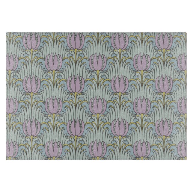 För fågel- och tulpanmönster för CFA Voysey (Framsidan)