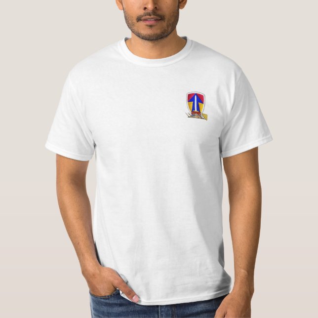 för fältstyrka för armén lappar det 2nd tee shirt (Framsida)