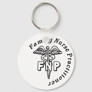 FÖR FAMILJSJUKSKÖTERSKA FÖR CADUCEUS FNP PRAKTI NYCKELRING