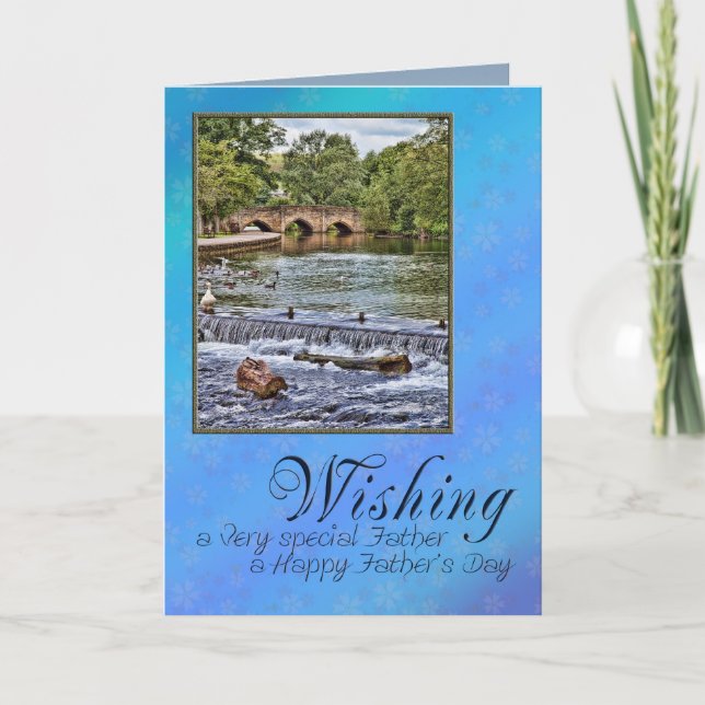 För far i Fars dag Kort (Framsida)