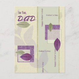 För Far i Fars dag Vykort