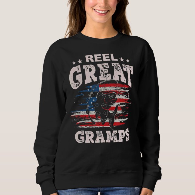 För Fars dag Fiskeregel Underbara Gramper 1 T Shirt (Framsida)
