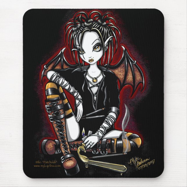 För ferökelse för Patchouli mörk fantasi Mousepad Musmatta (Framsidan)