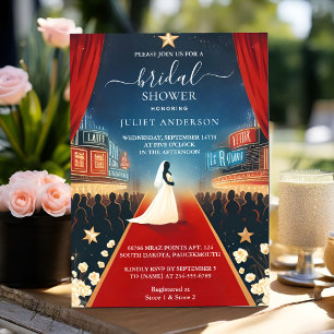 För Film Movie Biljett Popular-Möhippan Inbjudningar