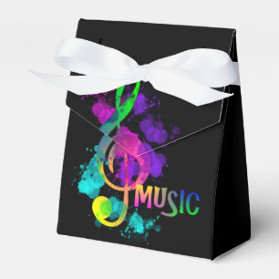 För firandeparty för musik Themed personlig Presentaskar