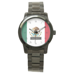 För flaggaanpassningsbar för klassiker mexicansk armbandsur