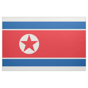 För flaggaJuche för DPRK Nordkorea kommunist Tyg