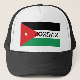 För flaggasouvenir för Jordanien jordansk hatt Truckerkeps