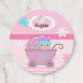 För flicka, flicka gåvor etiketter