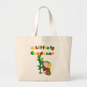 För flicka trädgårdsmästareTshirts och gåvor lite Jumbo Tygkasse