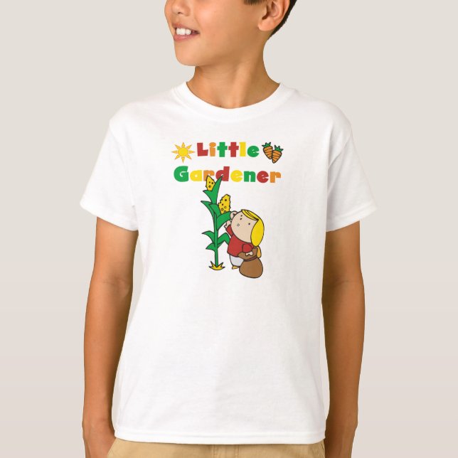 För flicka trädgårdsmästareTshirts och gåvor lite T-shirt (Framsida)
