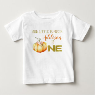 För flickor T-tröja för födelsedag för pumpa T Shirt