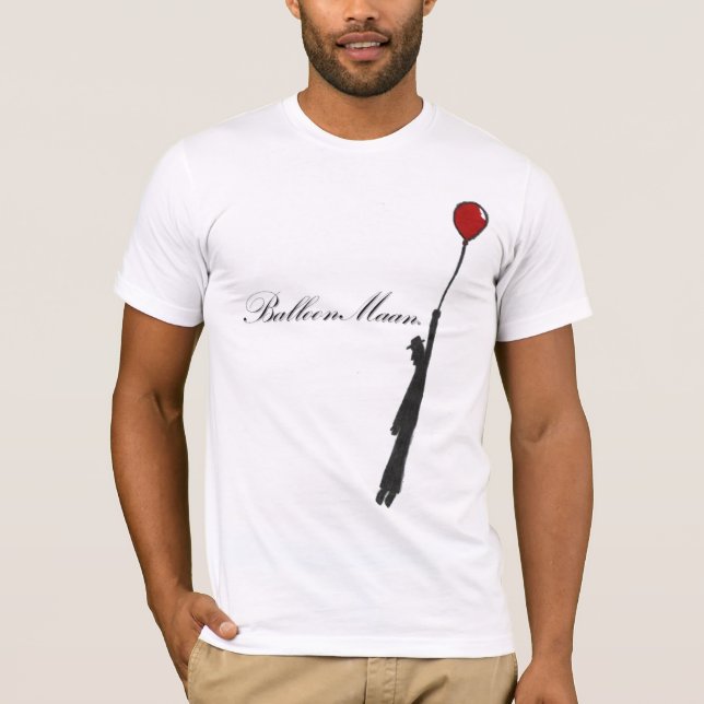 "För fluga märkes- grafisk utslagsplats bort" T-shirt (Framsida)