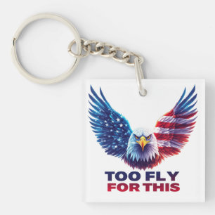 För flygig för denna patriotiska amerikanska örnsf