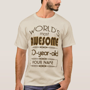 För födelsedagfirande för guld bäst sagolikt f t-shirt