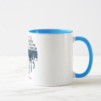 För födelsedagkaffe för AWF Bono mugg