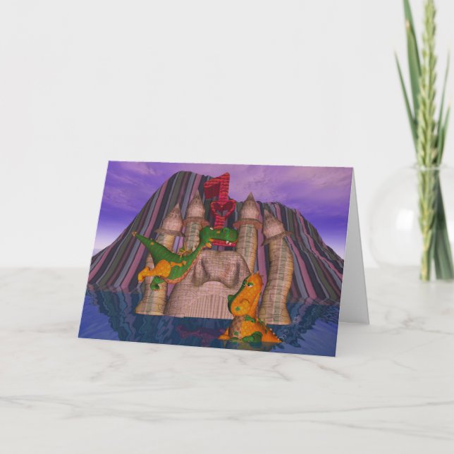 För födelsedagkort två för twillingar första kort (Framsida)