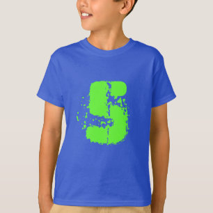 För födelsedagskjorta för ungar 5th ålder fem i t-shirt