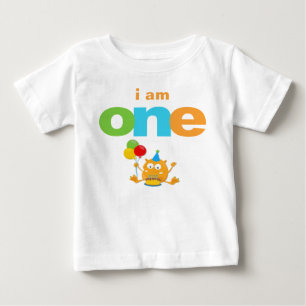 För födelsedagT-tröja för monster 1st unge fö Tee Shirt