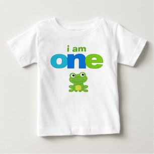 För födelsedagTshirt för groda 1st unge för ba T Shirt