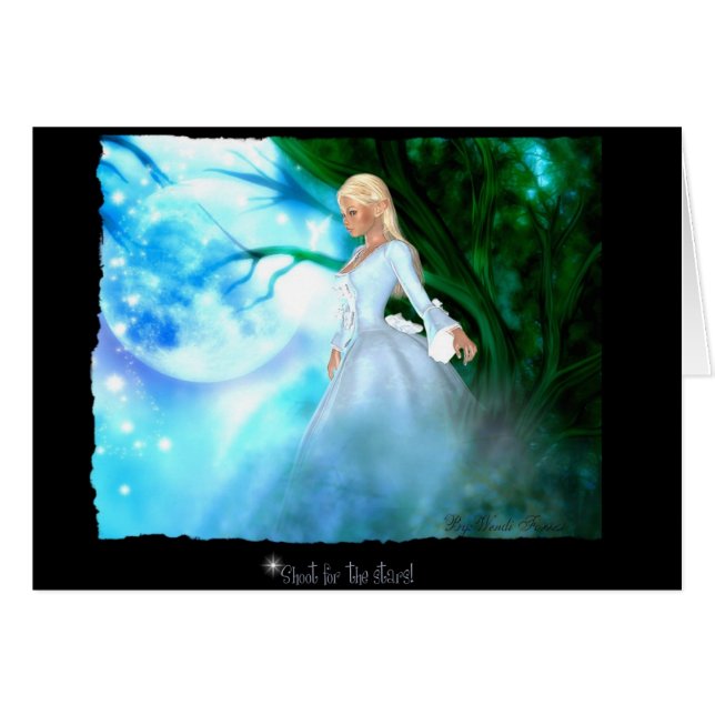 for för stjärnorna hälsningskort (Framsidan Horizontal)