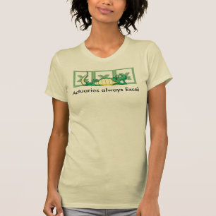 För försäkringsstatistiker Excel alltid T Shirt