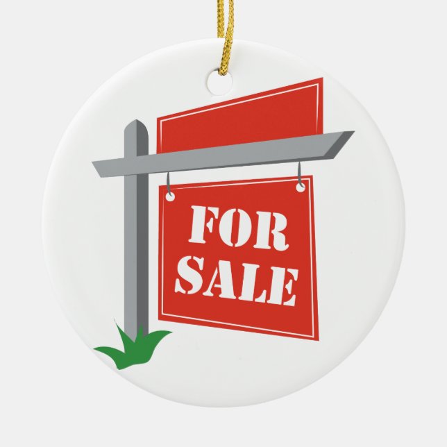 För försäljning julgransprydnad keramik (Framsidan)