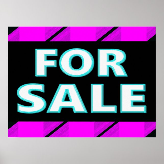 För försäljning poster (Framsidan)