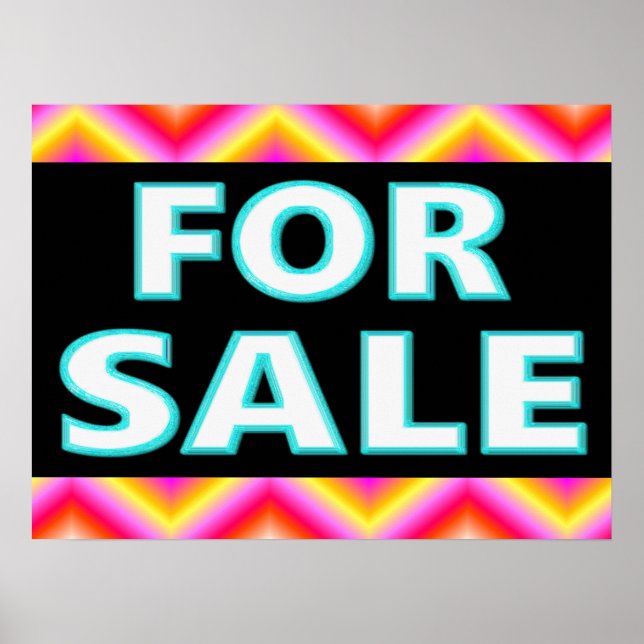 För försäljning poster (Framsidan)