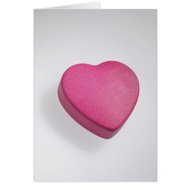 För försök hjärtagodis igen hälsningskort (Framsidan)