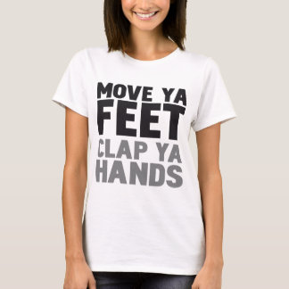 FÖR FOTAPPLÅD YA FÖR FLYTTNING YA HÄNDER TEE SHIRT