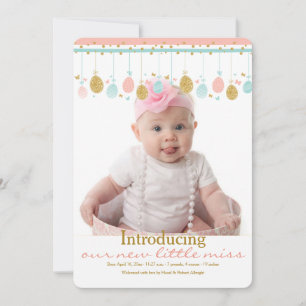 För fotofödelse för påsk mobilt meddelande