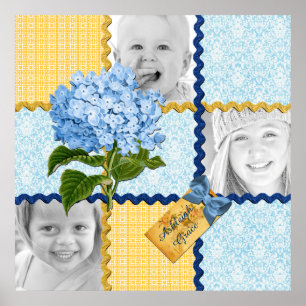 För fototäcke för vanlig hortensia beställnings- poster