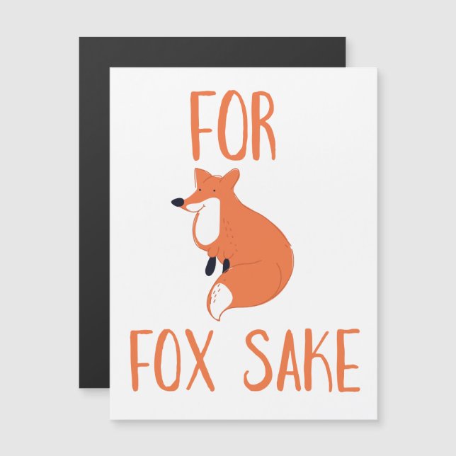 För fox Sake (Fram/baksida)